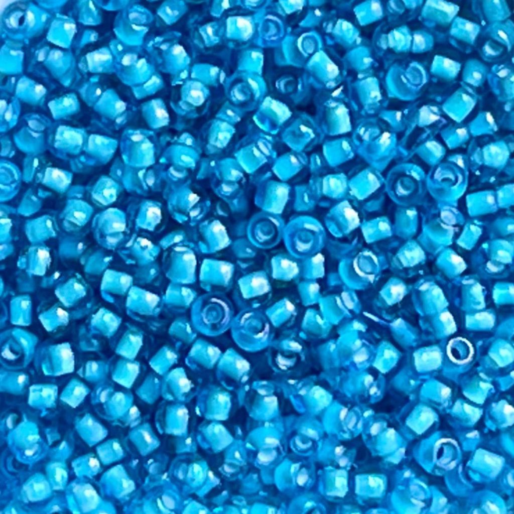 Round #11 Inside - Color Aqua - White Lined