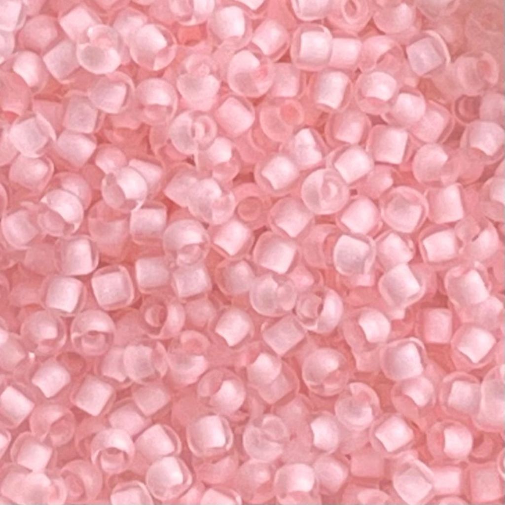 Round #11 Inside-Color - Crystal/Neon Rosaline - Lined x 10 grs