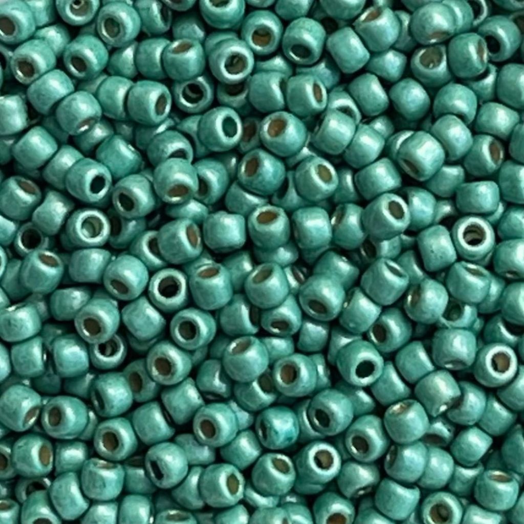 Round #11 PermaFinish - Matte Galvanized Green Teal