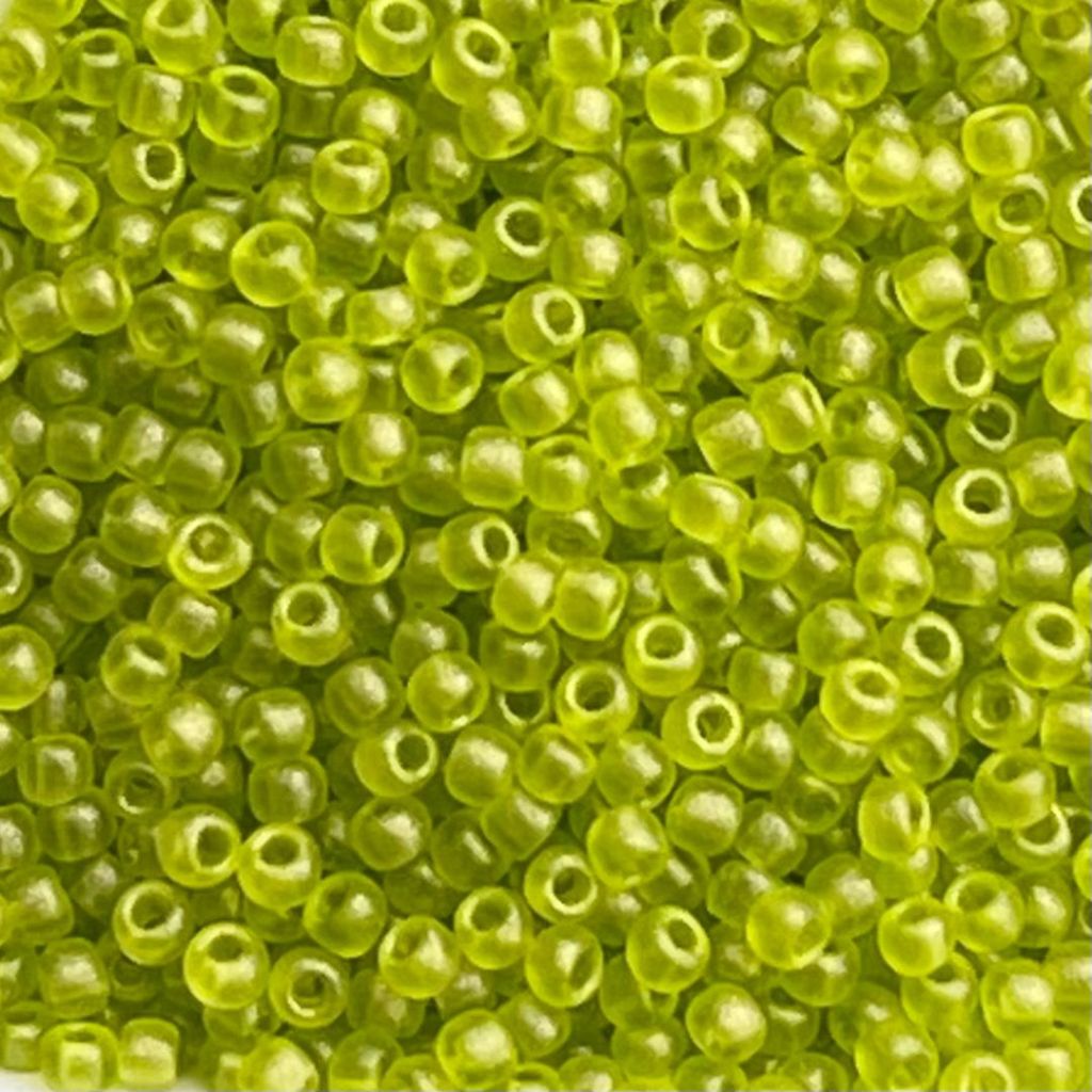 Round #11 HYBRID Sueded Gold Transp. Lime Green
