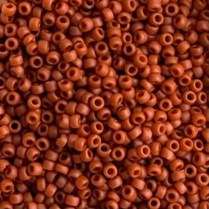 Round #15 Opaque Frosted Terra Cotta