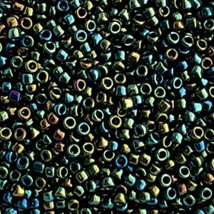 Round #15 Metallic Iris-Green/Brown