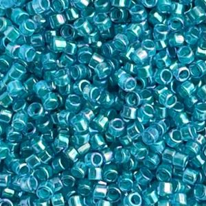 Treasure Turquoise-Lined Lt Sapphire Rainbow x 10 grs
