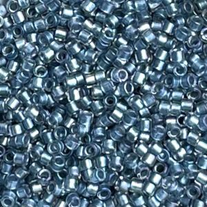 Light Capri-Lined Crystal Luster Rainbow  x 10 GRS