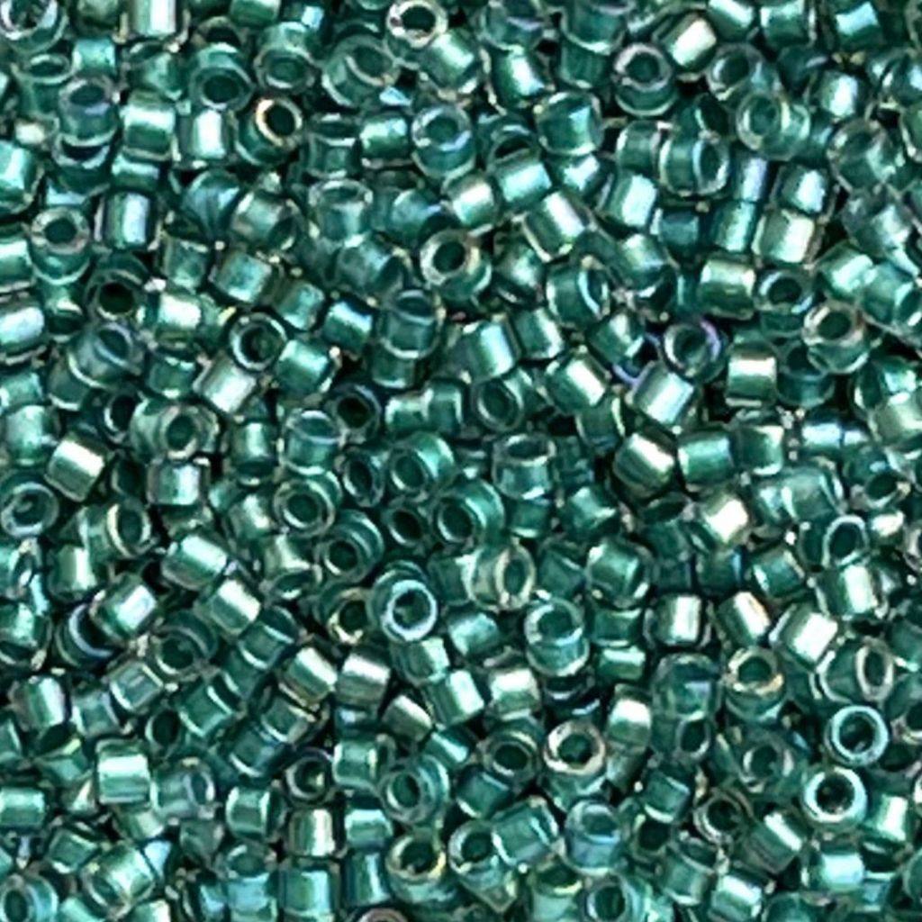 Treasure Teal-Lined Crystal Luster Rainbow
