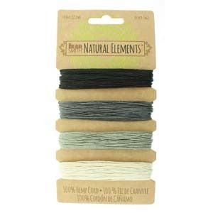 HEMP 4 Color Card .55mm Onyx Shades 10lb test