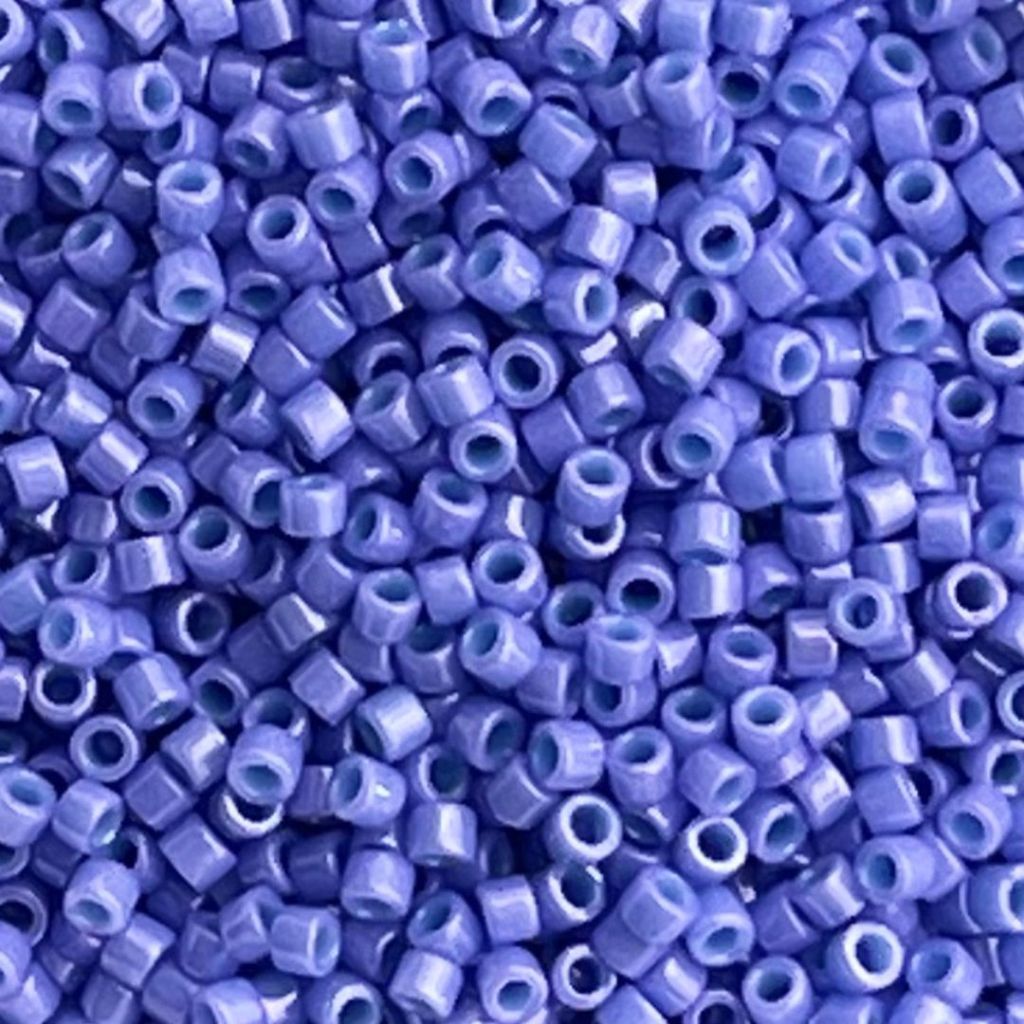 Delica Bead Dyed Opaque Purple