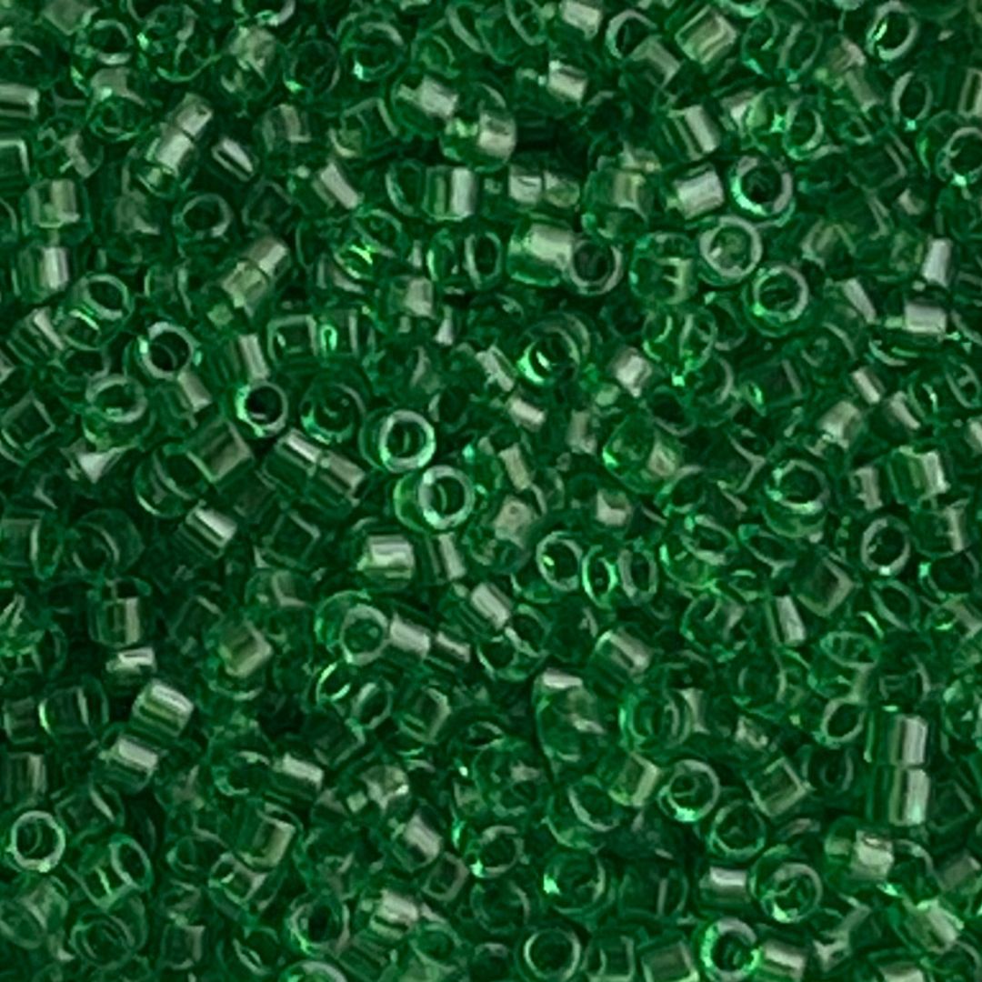 Delica Bead Transparent Green: imagen 1
