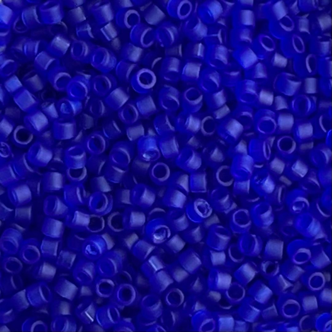 Delica Bead Matte Transparent Blue: imagen 1