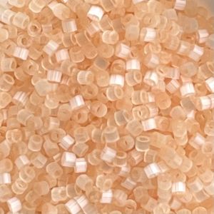 Delica Bead Lt Peach Silk Satin