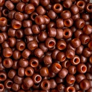 Round #8 Semi Glazed Burnt Orange
