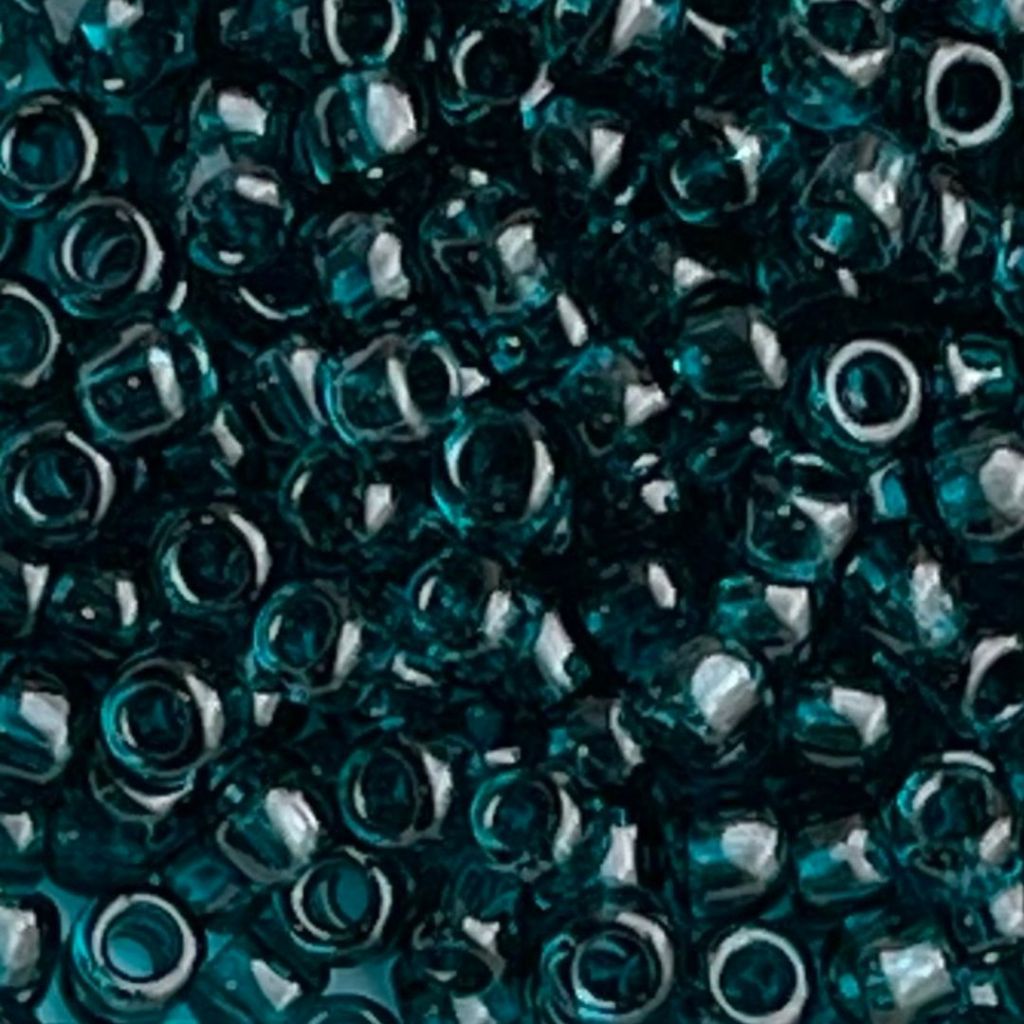 Round #8 Transparent Capri Blue