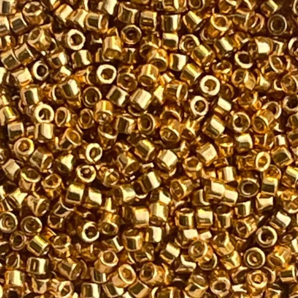 Delica Bead Duracoat Galvanized Yellow Gold