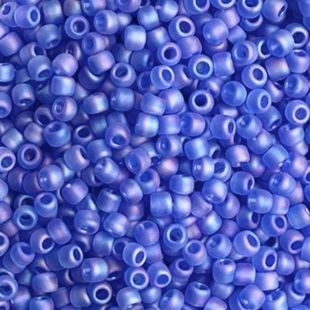 Round #11 Transparent Rainbow Frosted Sapphire