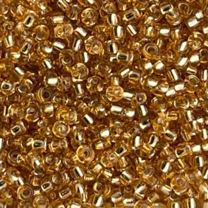 Rocalla Miyuki #11 SilverLined Gold