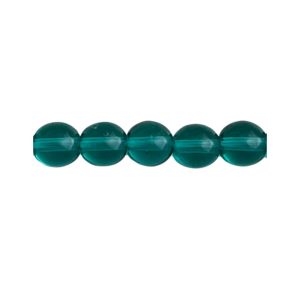 Round Beads 6mm Viridian  50bds