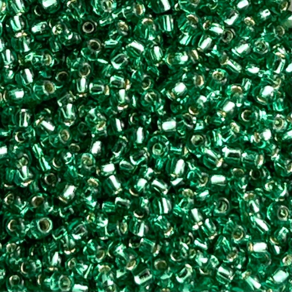 Round #11 Silver-Lined Dk Peridot