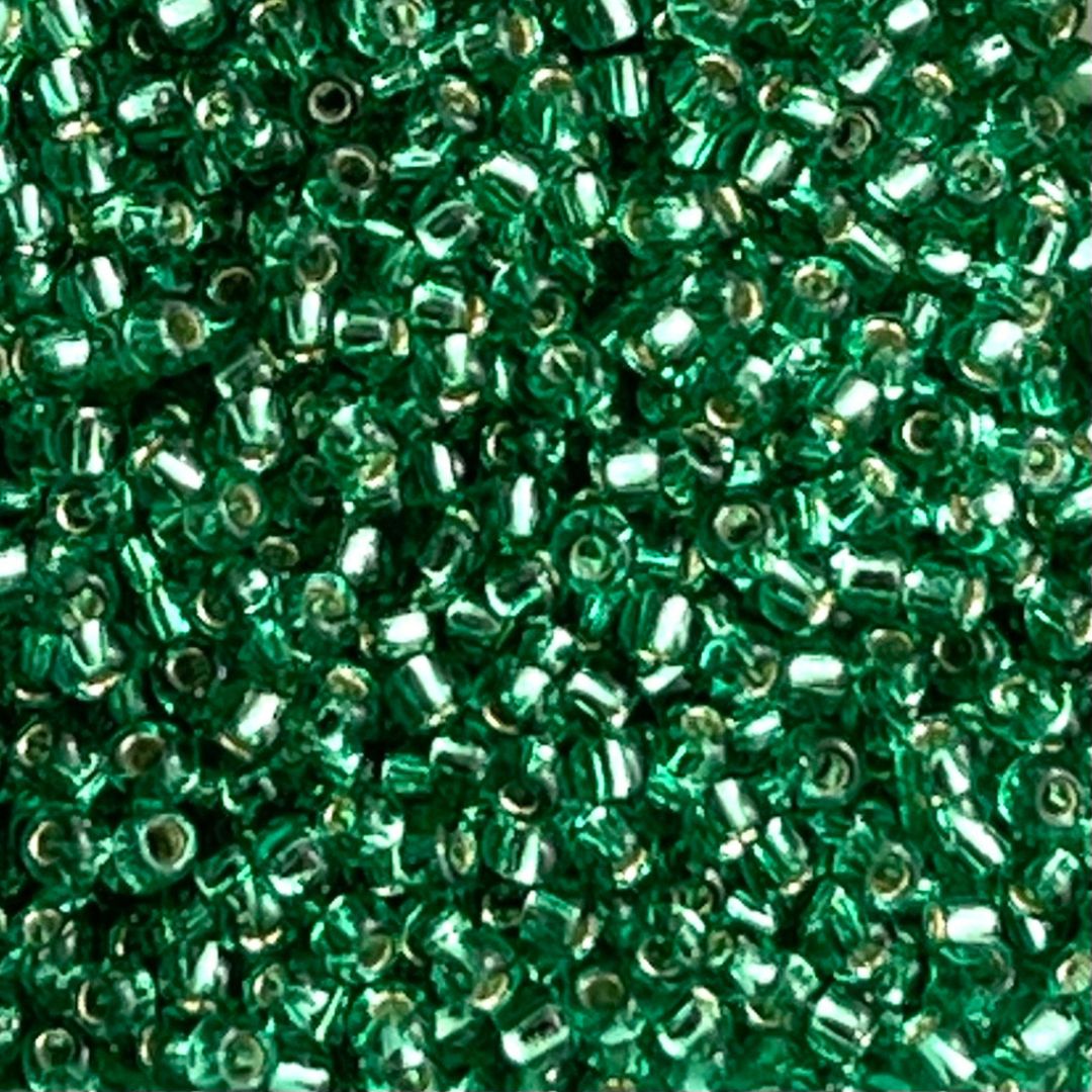 Round #11 Silver-Lined Dk Peridot: imagen 1
