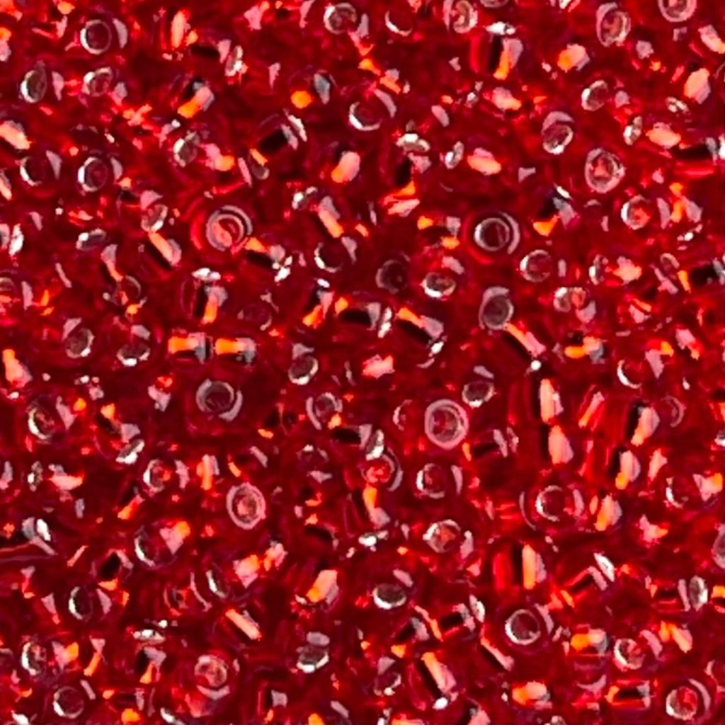 Round #11 SilverLined Siam Ruby