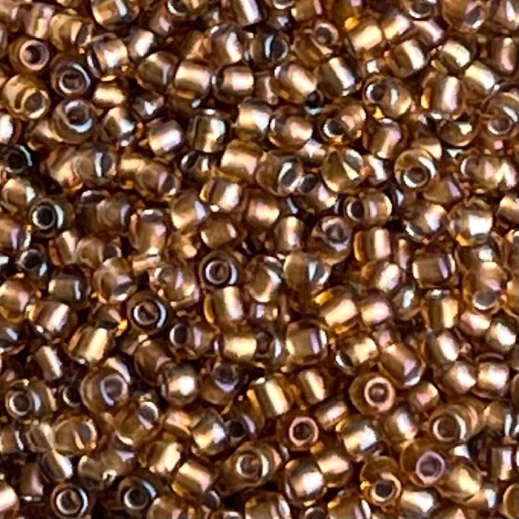 Round #11 Gold Lined Rainbow Topaz
