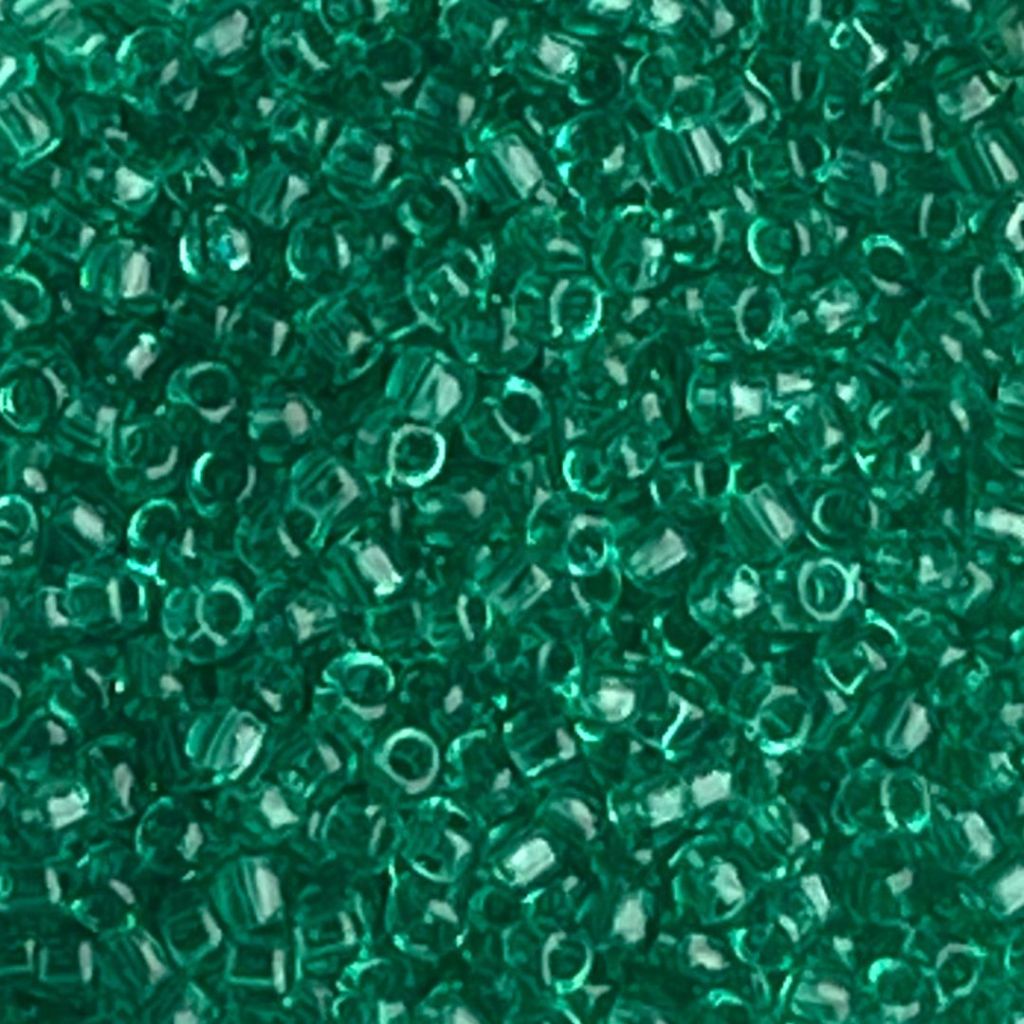Round #11 Transparent Beach Glass Green