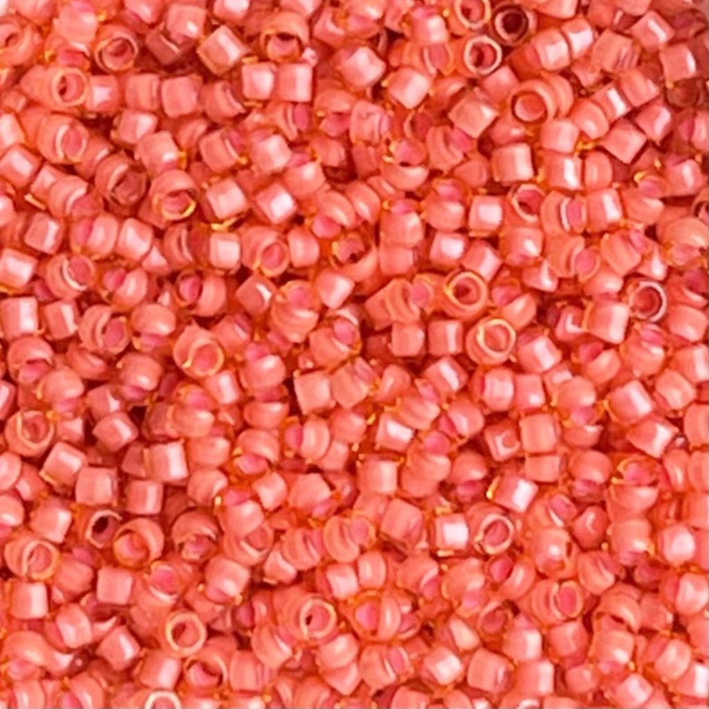 Treasure Coral Pink-Lined Lt Topaz