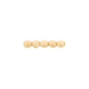 FirePolish 2mm Luster Opaque Champagne  50bds/str