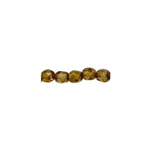 FirePolish 3mm Crystal Picasso 50bds/str