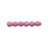 FirePolish 6mm Saturated Pink 25bds/str
