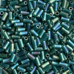 Bugle #1 (3mm) Matte Emerald AB