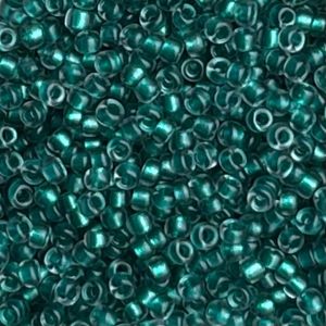 Rocalla Miyuki #11 Emerald Lined LT Gray