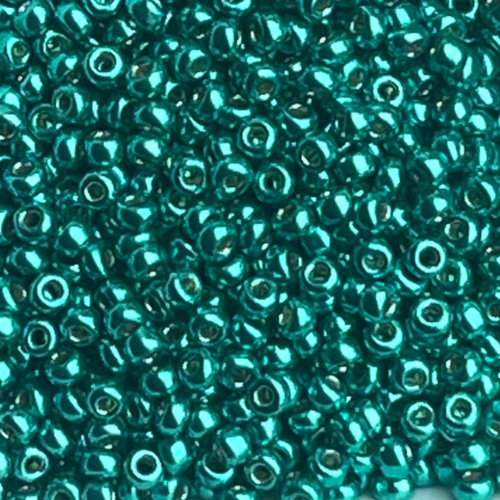 Rocalla Miyuki #11 Duracoat Galvanized Dk Aqua Green
