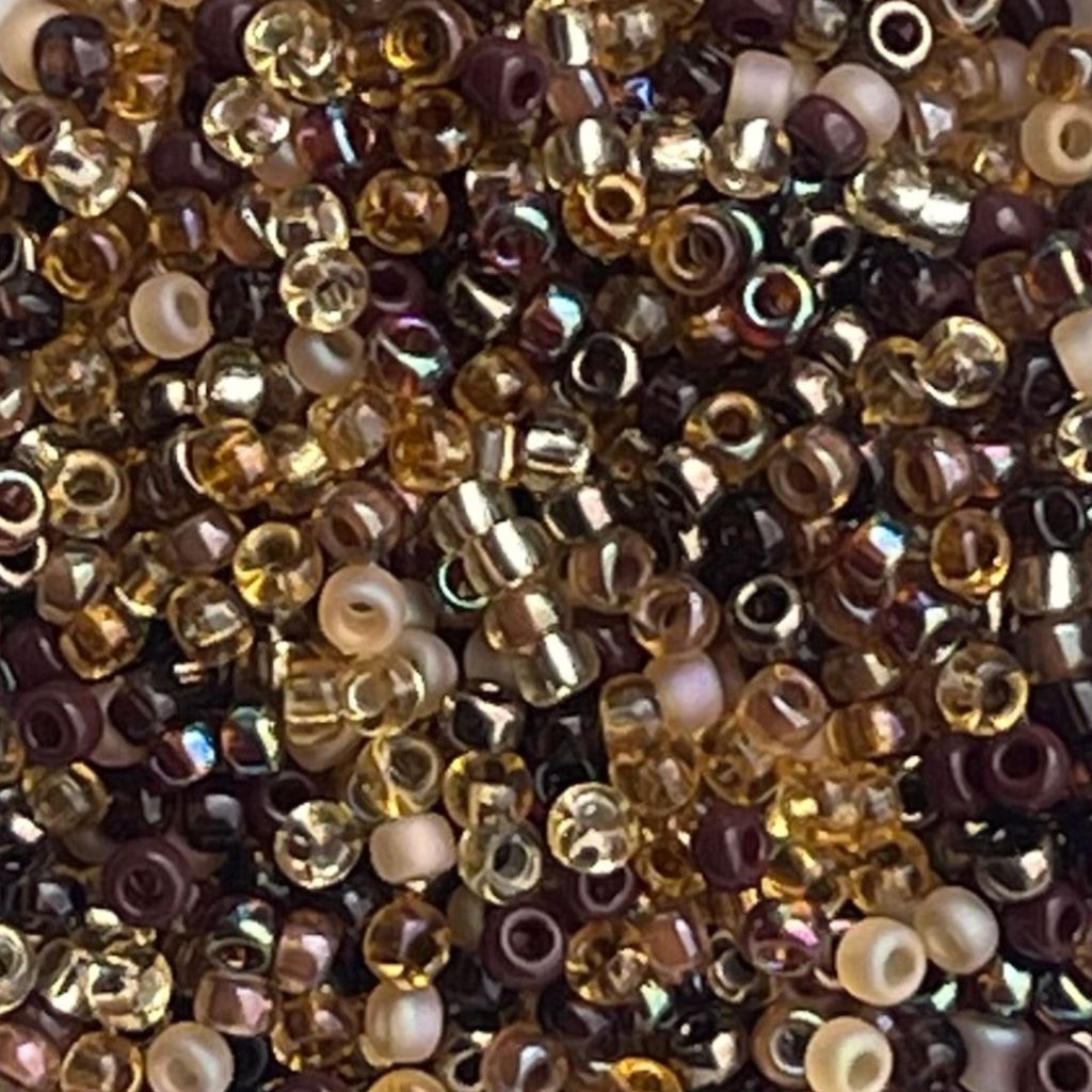 Rocalla Miyuki #11  Mix Wheatberry