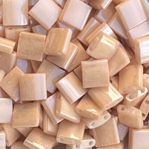 Tila Bead 5mm Caramel Ceylon