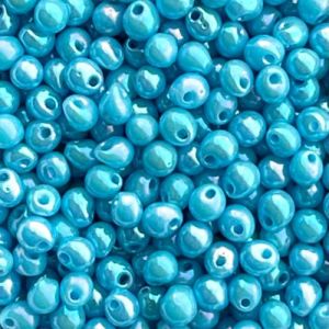 Drop 2.8mm Opaque Light Blue  AB