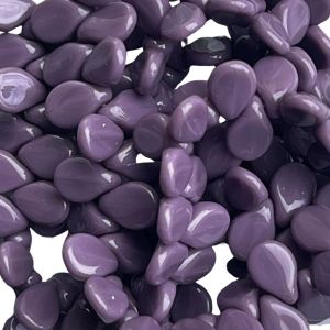 PIP 5x7mm Mauve Alabaster Opaque 69Bds/Str
