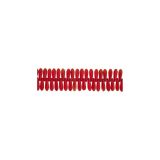 Dagger 3x11mm Transparent Matte Siam Ruby 50bds/str