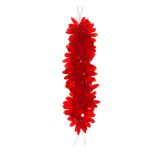 Dagger 3x11mm Transparent Matte Siam Ruby 50bds/str