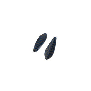 Dagger 5x16mm Laser Etched Grey – Dk. Blue 25bds/str