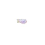 Glass Fish Bead 14x7mm Crystal AB x 25bds