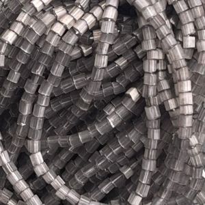 Czech Seed Beads 10/0 2Cut Satin Grey Solgel