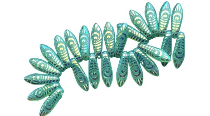Dagger 5x16mm Turquoise Opl Laser Eye 25Bbs/Str