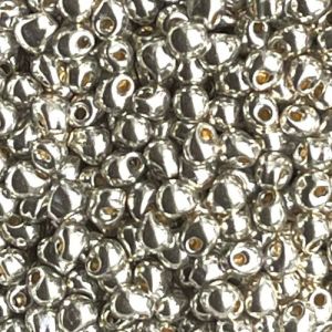 Drop 3.4mm Duracoat Galvanized Silver