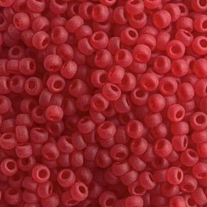 Rocalla Miyuki #11 Transparent Matte Ruby