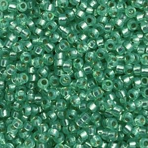 Rocalla #15 Duracoat SiverLined Dyed Mint Green