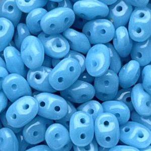 SuperDuo 5x2mm Blue Turquoise