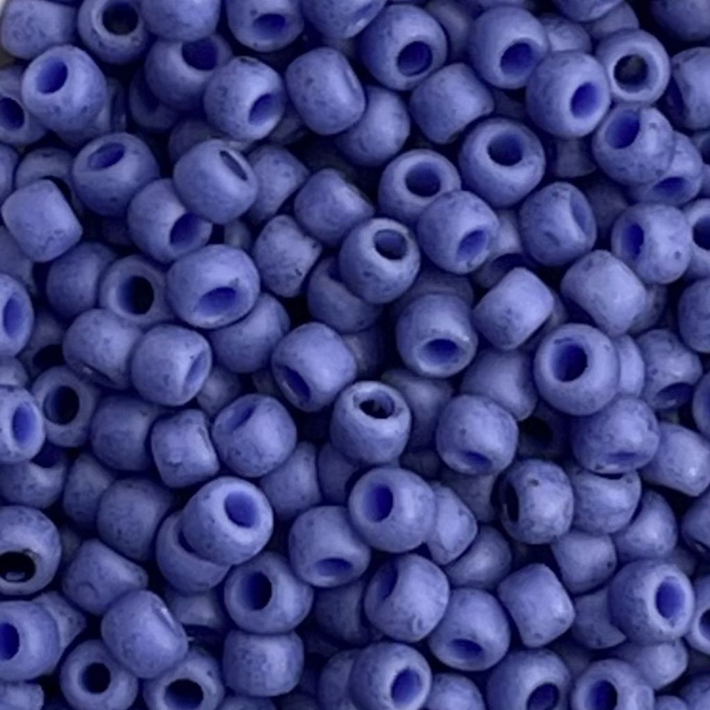Round #8 Semi Glazed Soft Blue