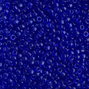 Round #15 Transparent Cobalt